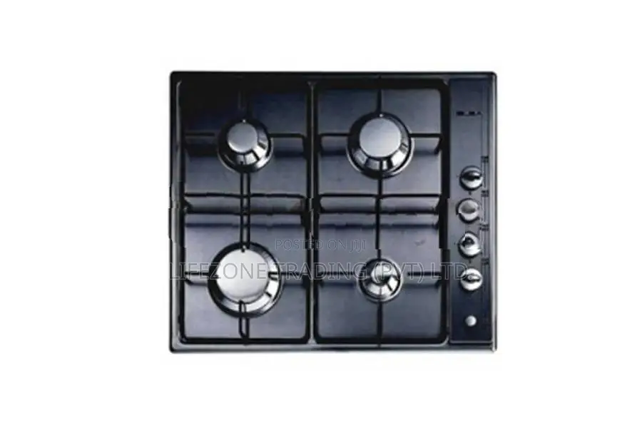 ELBA Four Gas Burner Black Cooker Hob (ES60-401BK)