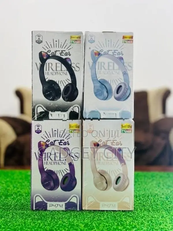 P47M Cat Ear Headphone