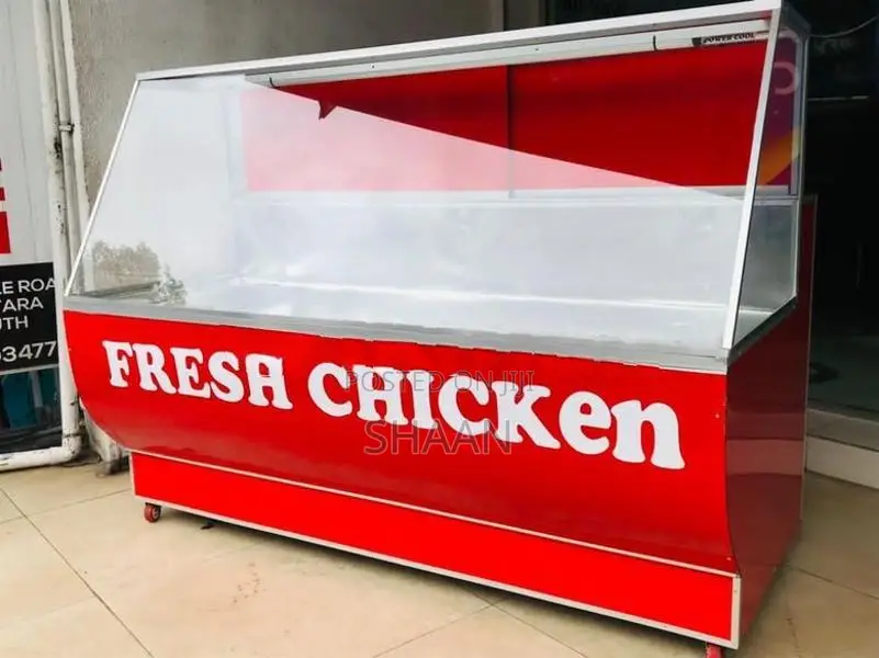 Stainless Steel Chicken & Fish Display Coolers