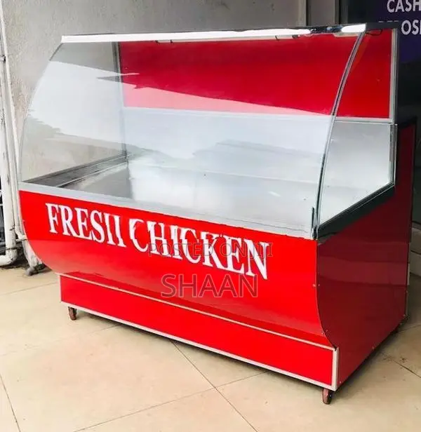 Stainless Steel Chicken & Fish Display Coolers