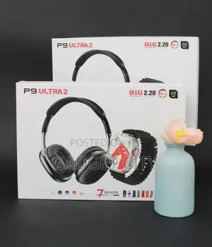Headphone 7 Straps and P9 Ultra 2 Smart Watch
