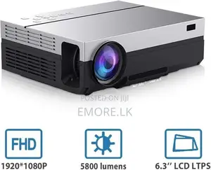 T26L.1080P LED Full HD Projector Video 5800 Lumen FHD 3D