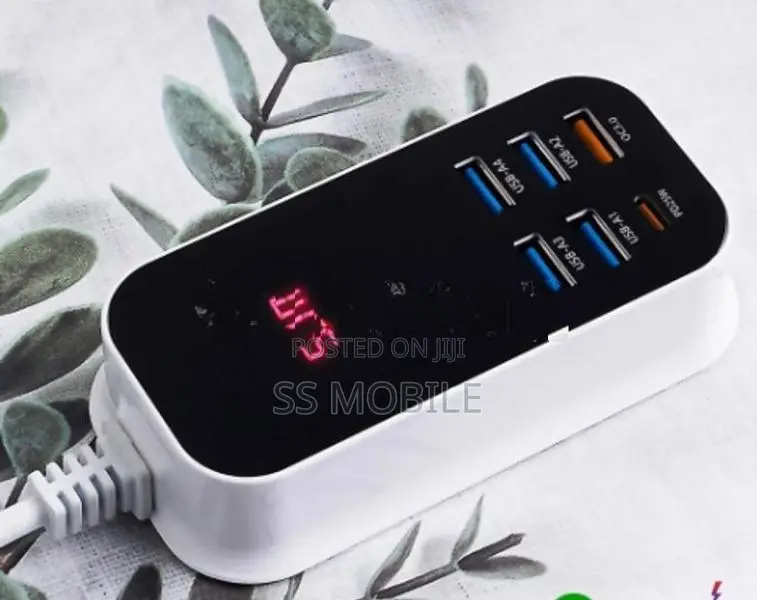 Real 50W 6-Ports USB Charger Power Adapter