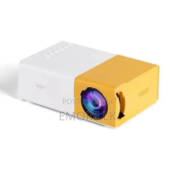 YG300 Remote Control LED Projector, 400-600 Lumens, 320 x 240 Pixels