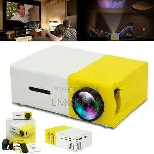 YG300 Remote Control LED Projector, 400-600 Lumens, 320 x 240 Pixels