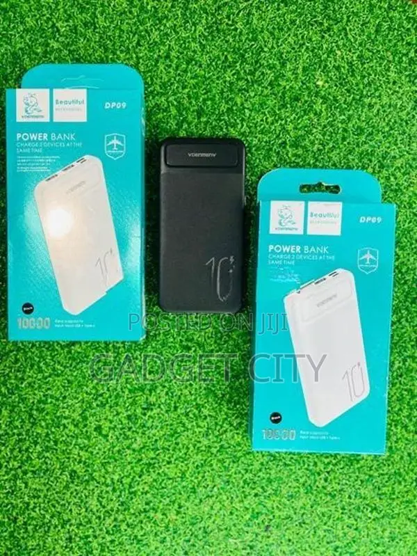 New Power Bank DP09 10000MAH VDENMENV