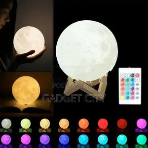 Rechargeable Moon Lamp with remote