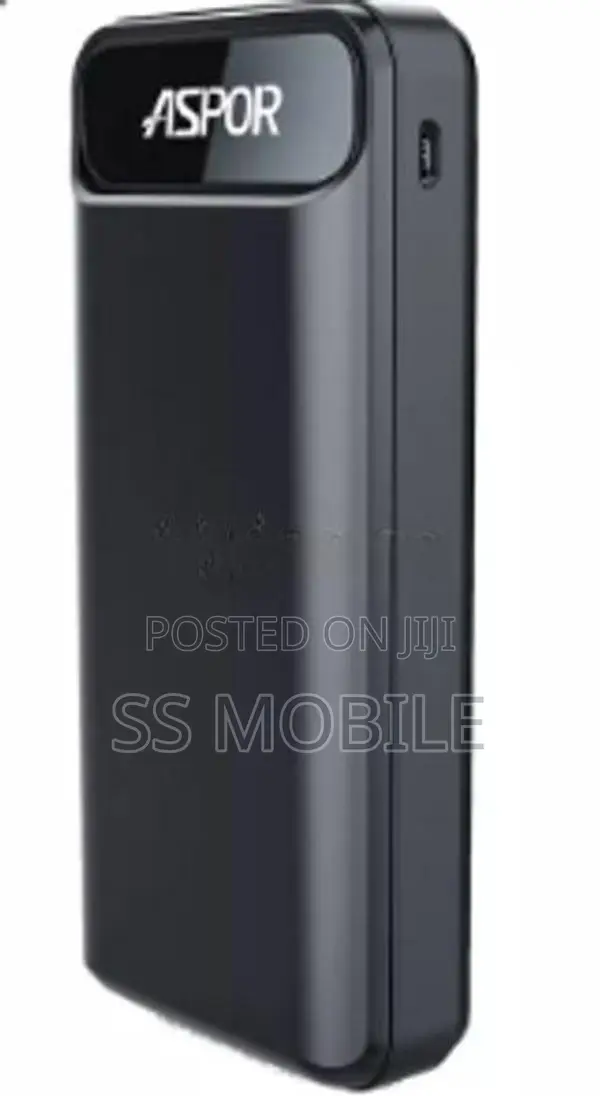 Aspor A396 Pd 20000m Ah 22.5W Fast Charging Power Bank