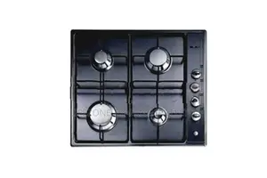 Elba 4 Gas Burners Built-in Cooker Hob (Black)