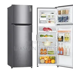 New LG 258L Refrigerator Smart Inverter 272 Double Door - Platinum