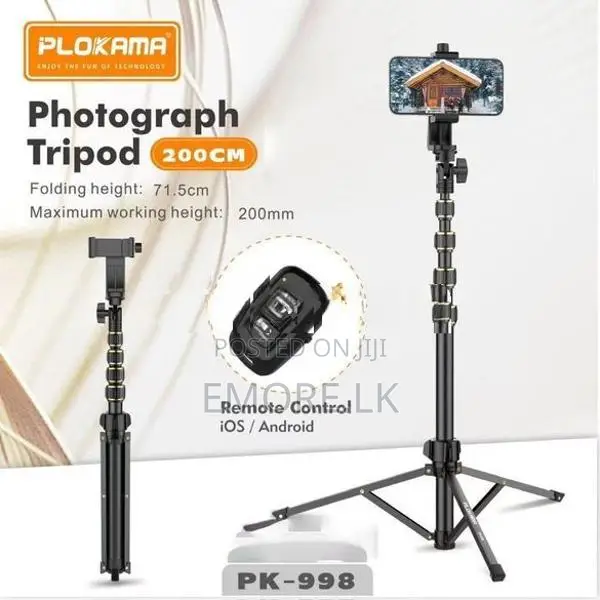 Plokama PK-998 Photograph Tripod