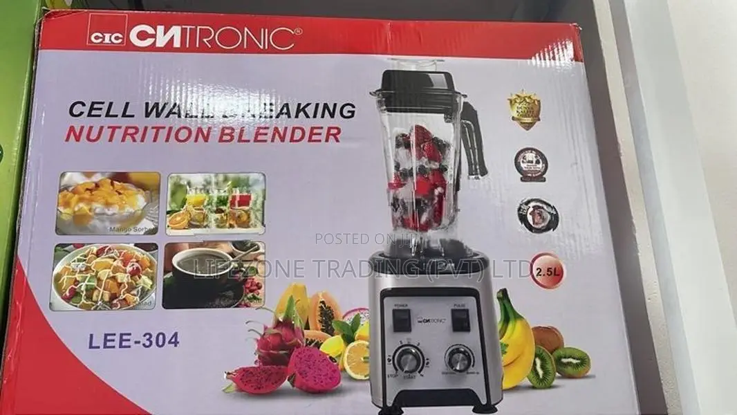 CNTRONIC Cell Wall Breaking Nutrition Commercial Blender - 2.5L
