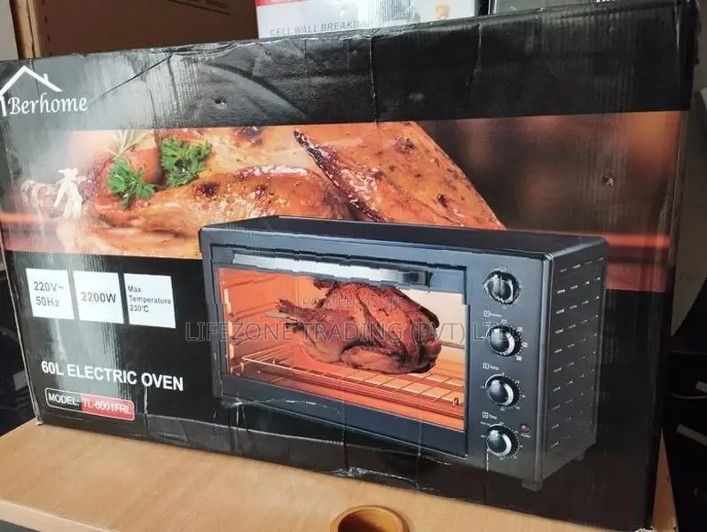 New 60 Liter Table Top Electric Oven With Rotisserie