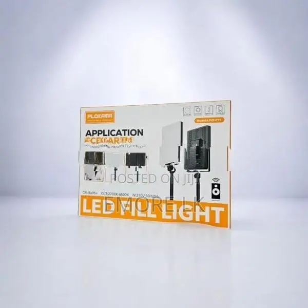LED Fill Light Panel Video With Stand Plokama -P11
