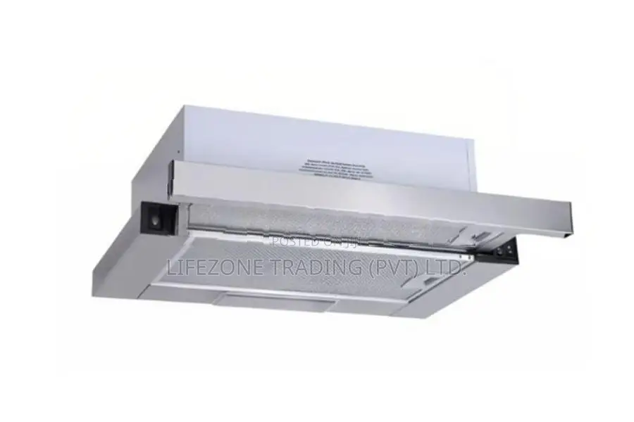 Telescopic Canopy Cooker Hood - Stainless Steel (90cm)