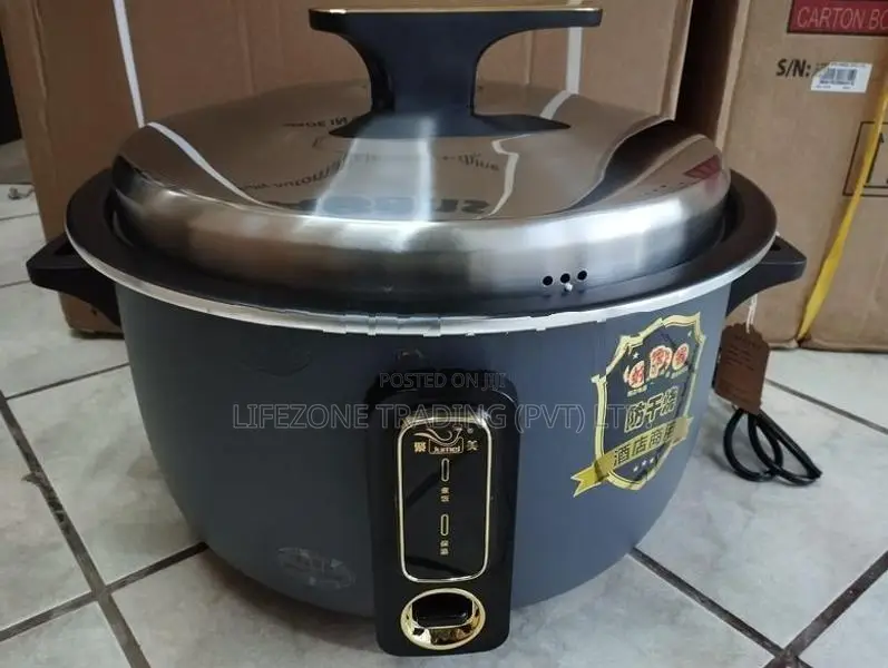 New Commercial Rice Cooker - 6.6 Liter
