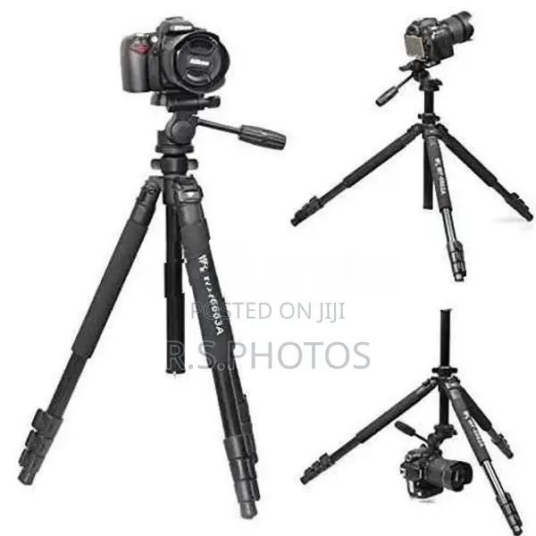Wefieng WF 6663A Fluid Head Tripod