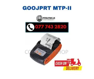 GOOJPRT MTP-II – Portable Bluetooth Thermal Printer (58mm)