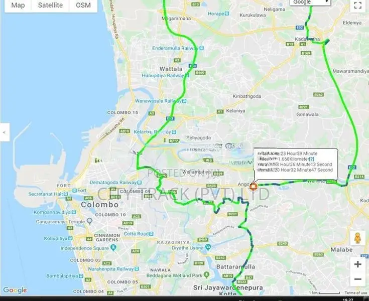 GPS Tracking Unit ( GT02A) City Track