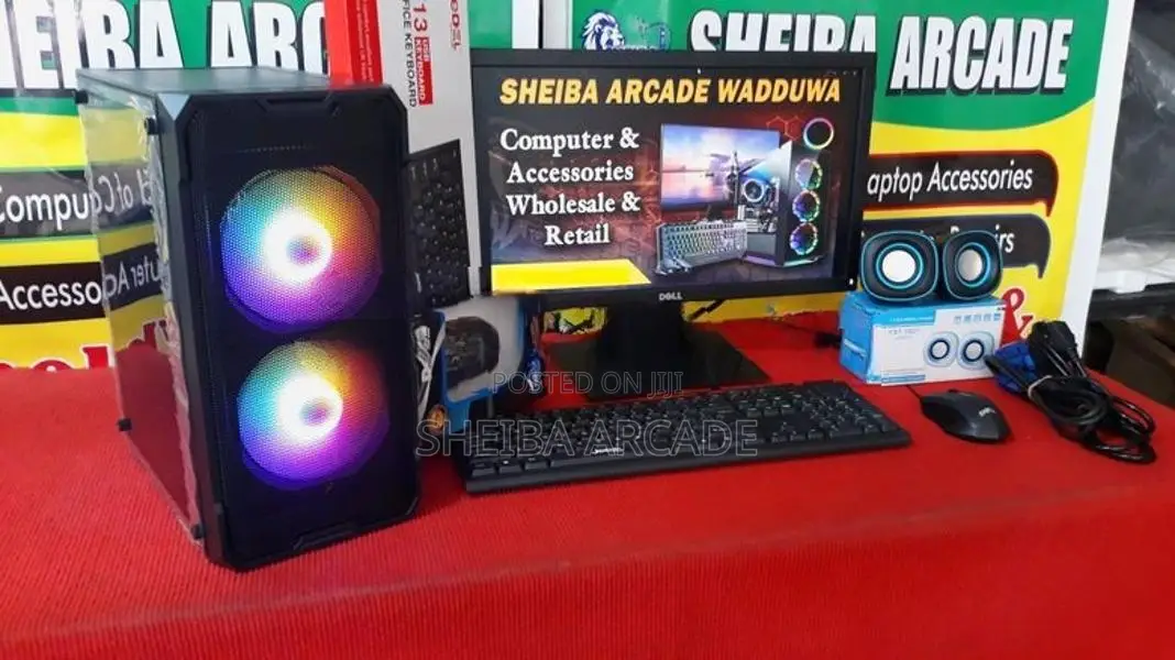 I3 2ND GEN / 4GB RAM 5OOGB HDD - 20 WIDE LED MONITOR WITH FULL SET