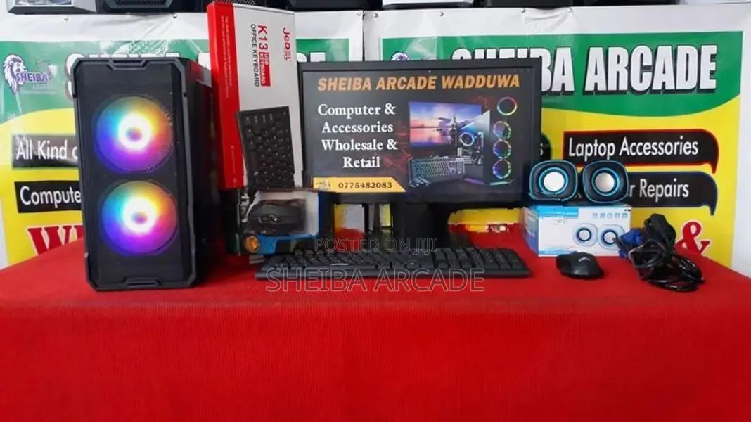 I3 2ND GEN / 4GB RAM 5OOGB HDD - 20 WIDE LED MONITOR WITH FULL SET