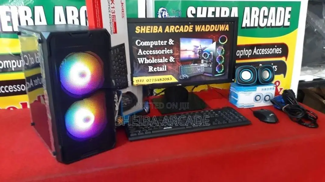 I3 2ND GEN / 4GB RAM 5OOGB HDD - 20 WIDE LED MONITOR WITH FULL SET