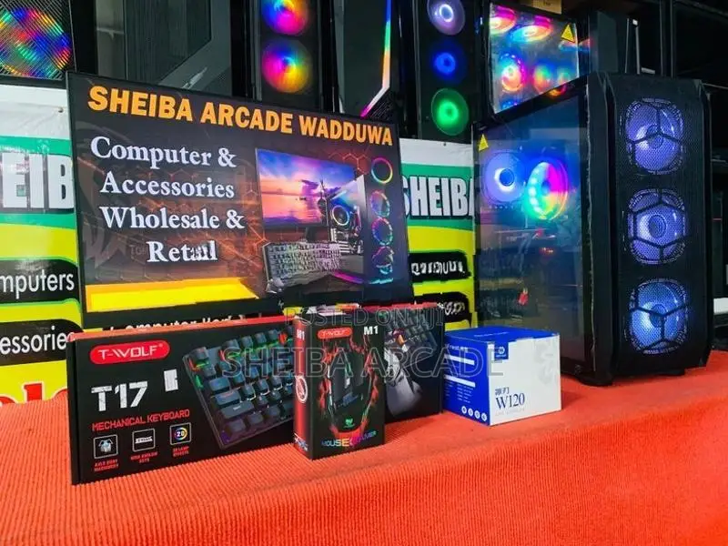I5 8TH / 16GB 256 NVME 1TB GTX 1060 - 24 INCN FRAMELESS FULL SET PC