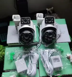4MP Wifi PTZ Dual Lens Camera IP Security