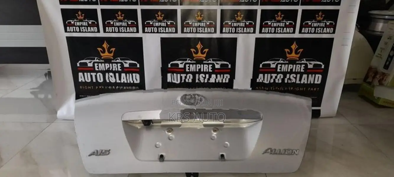 Toyota Allion NZE 240 Dicky Lid