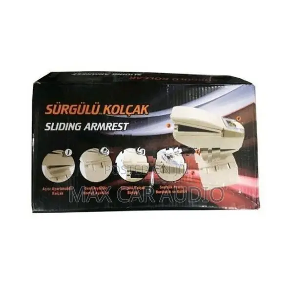 Surgulu Kolcak Sliding Armrest Black