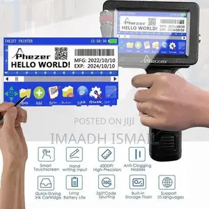 HAND HELD INK JET PRINTER
