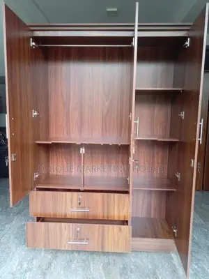 Modern 3D Large 2 Drawer wardrobe