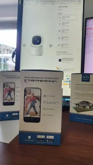 Eufy Indoor Security CAM 2K 360° - WIFI Camera with Ai Tracking CCTV