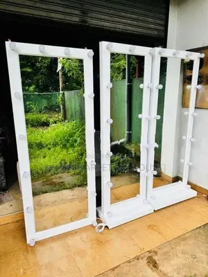 Modern 6 Ft Vanity Mirror with Stand