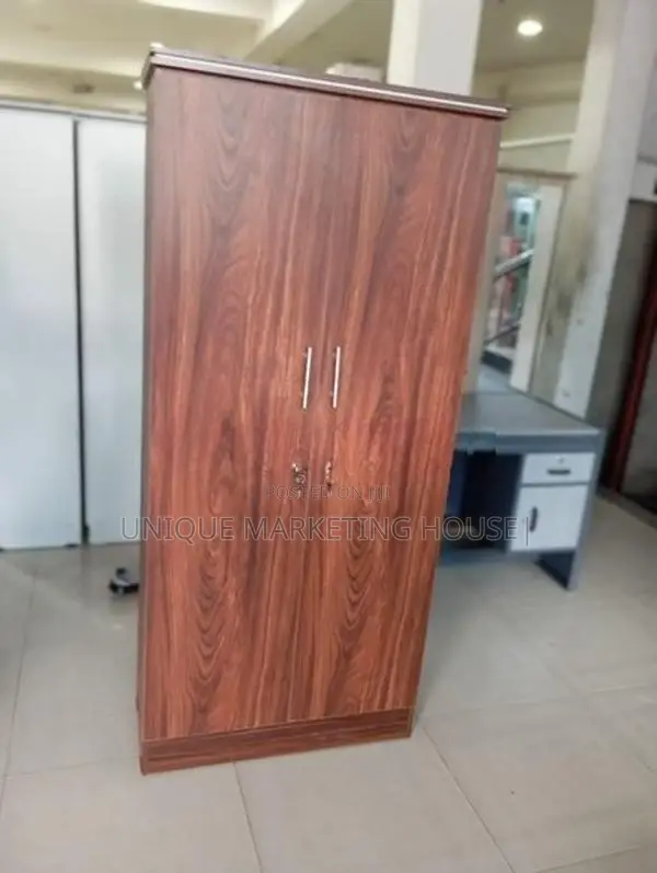 Modern 2 D S/hanging Dark Wardrobe