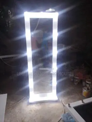 Modern 6 Ft Vanity Mirror with Stand