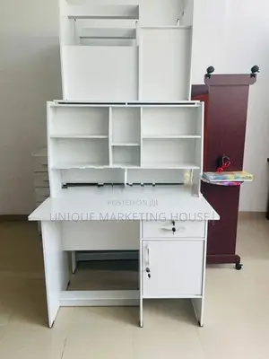 Modern White 3.5x2 Smart Study Tables