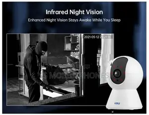 KERUI HD 3MP Tuya Smart Mini WiFi IP Camera