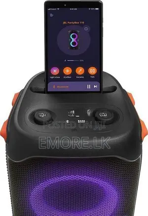 JBL Partybox 110 Portable Wireless Speaker 160W Bluetooth 5.1