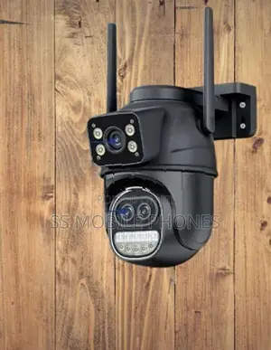 12MP WIFI IP Camera Outdoor 8X Zoom Three Lens Dual Screen