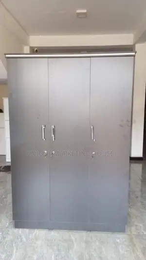 Modern Classic 3 D Black Wardrobe