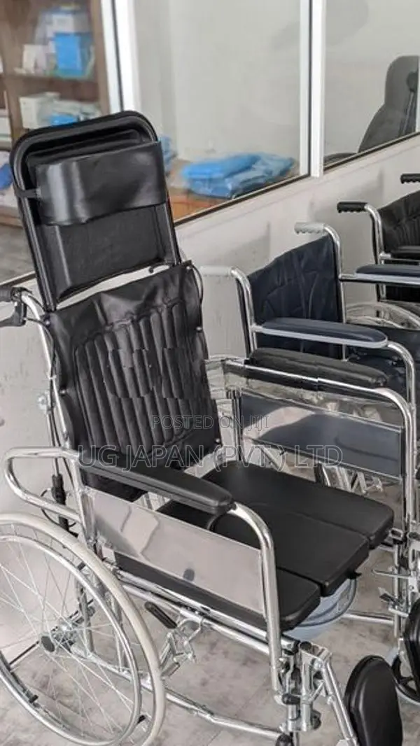 Full Option Commode Wheel Chair