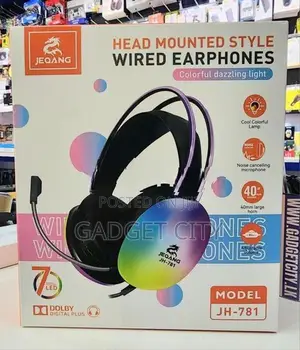 JEQANG RGB Wired Headphones