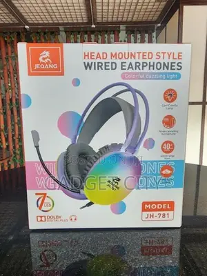 JEQANG RGB Wired Headphones