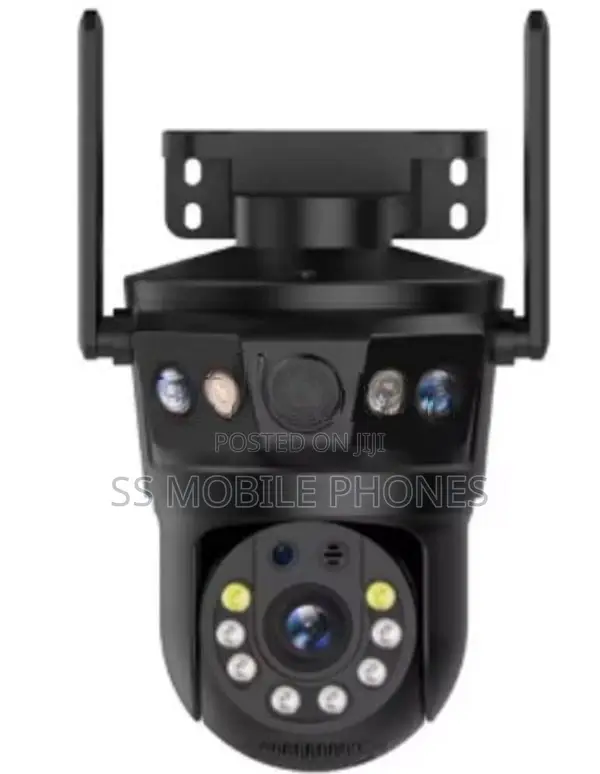 12MP Triple Lens WIFI IP Camera Dual Audio