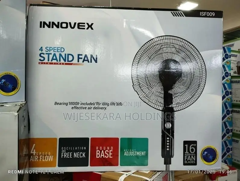 Innovex 16" Stand Fan (ISF009)