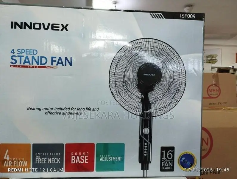 Innovex 16" Stand Fan (ISF009)