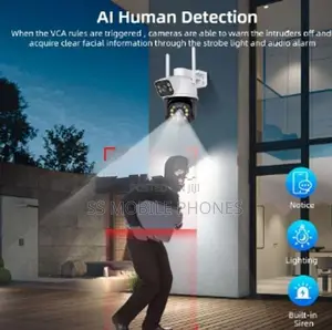 Icsee Wifi Ptz Camera Dual Lens 8MP
