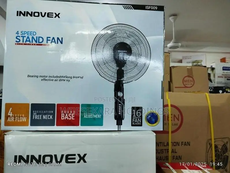 Innovex 16" Stand Fan (ISF009)