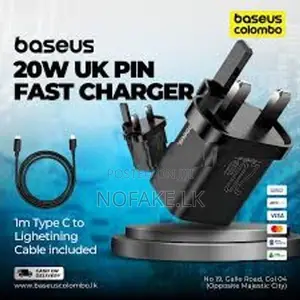 Baseus GaN5 Fast Charger Mini 1C 30W UK Power Adapter